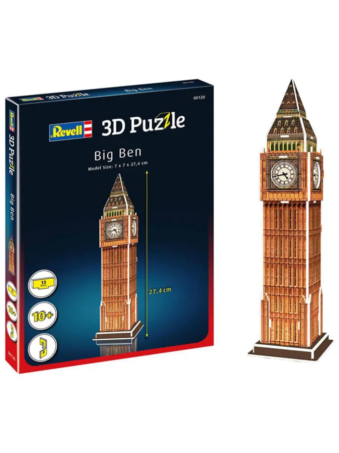 13-delige 3D-puzzel "Big Ben" - vanaf 10 jaar