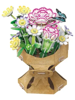 134-delige 3D-puzzel "Bloemen-Boeket - Kruidnagel" - vanaf 8 jaar