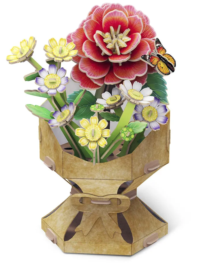 109-delige 3D-puzzel "Bloemen-Boeket - Kamille" - vanaf 8 jaar