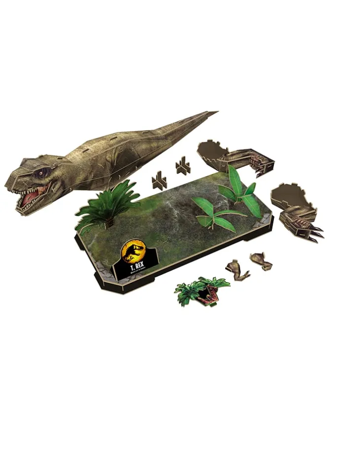 45-delige 3D-puzzel "Jurassic World Dominion - T. Rex" - vanaf 10 jaar