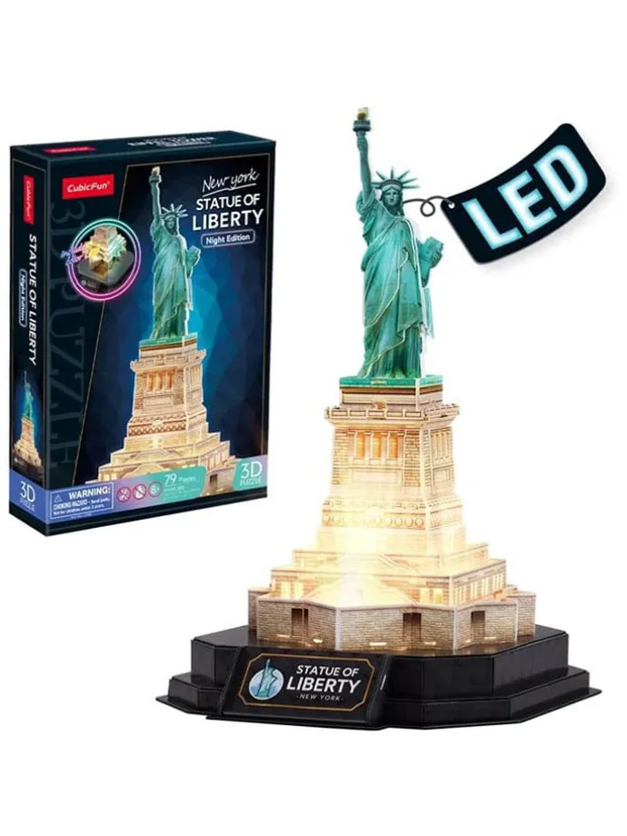 79-delige 3D-puzzel "New York Skyline" - vanaf 12 jaar