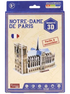 30-delige 3D-puzzel "Notre Dame Parijs" - vanaf 5 jaar