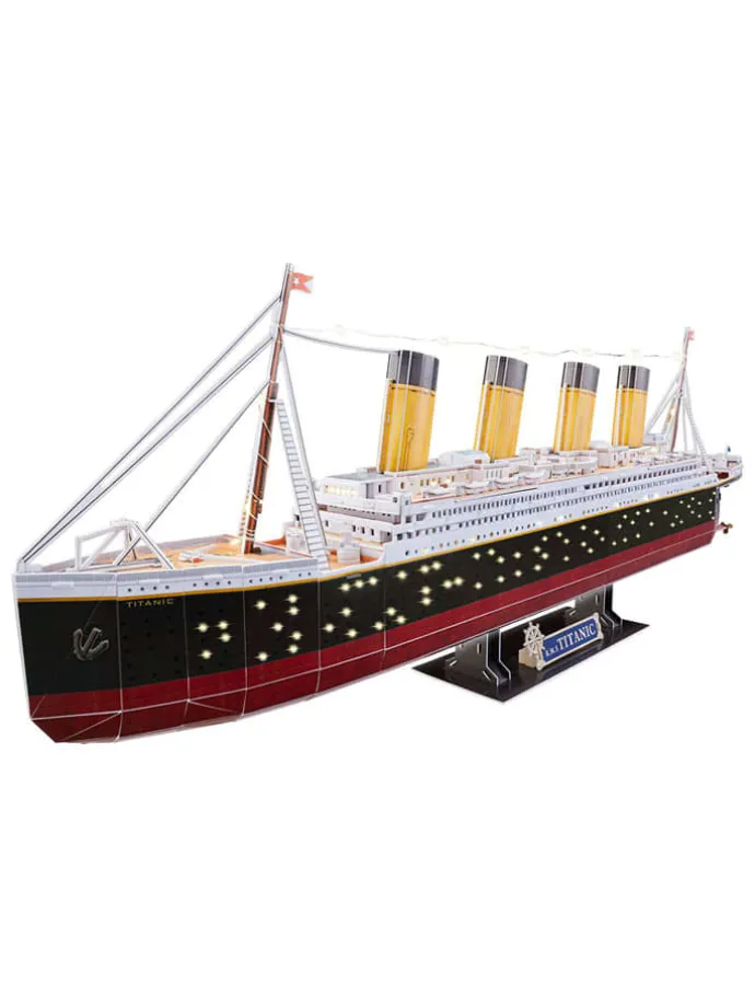 266-delige 3D-puzzel "RMS Titanic - LED Edition" - vanaf 10 jaar