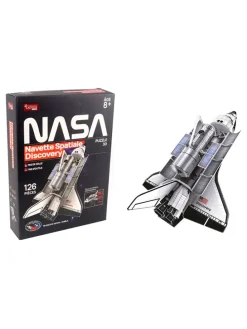 126-delige 3D-puzzel "Spaceshuttle Discovery" - vanaf 8 jaar