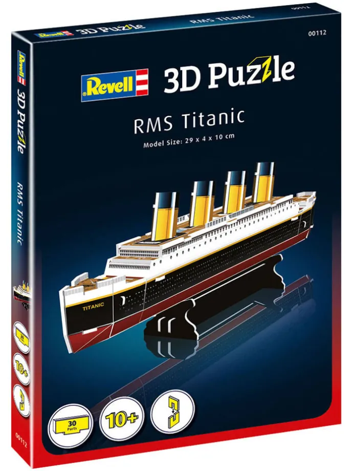 30-delige 3D-puzzels "RMS Titanic" - vanaf 10 jaar