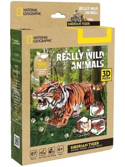 87-delige 3D-puzzel "Tiger" - vanaf 6 jaar