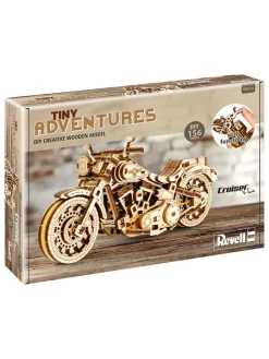 168-delige 3D-puzzel "Tiny Adventures - Cruiser V-Twin" - vanaf 12 jaar