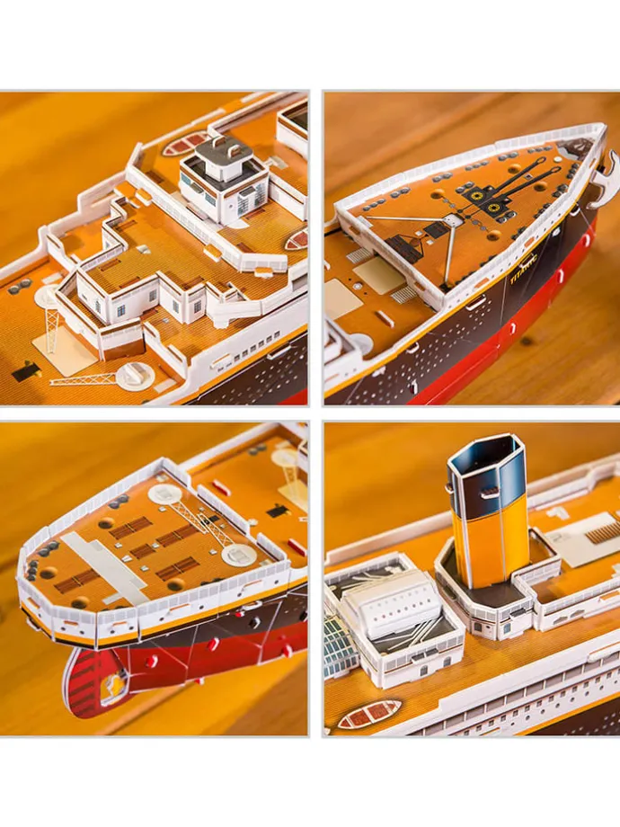 113-delige 3D-puzzel "Titanic" - vanaf 10 jaar