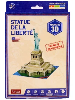 31-delige 3D-puzzel "Vrijheidsbeeld" - vanaf 5 jaar
