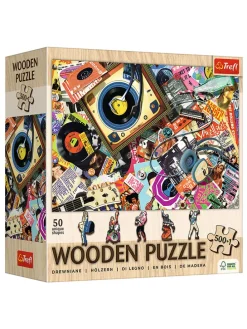 501-delige houten puzzel "De Wereld van de Muziek" - vanaf 12 jaar