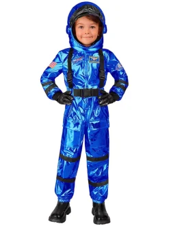 2-delige kostuum "Blauwe astronaut" blauw