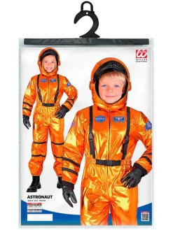 2-delige kostuum "Orannje Astronaut" oranje