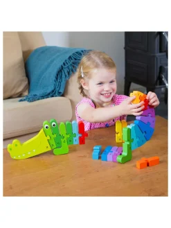 26-delige letterpuzzel "Krokodil" - vanaf 3 jaar