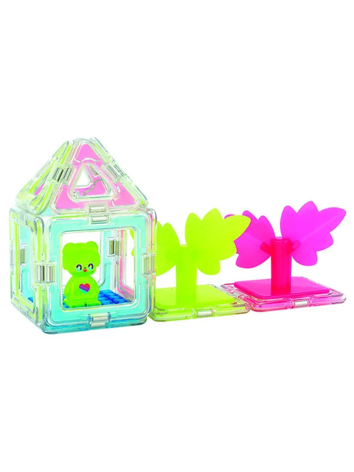 20-delige magneetspeelset "Glowing Craft Set" - vanaf 3 jaar