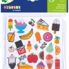 110-delige motiefsjablonen meerkleurig