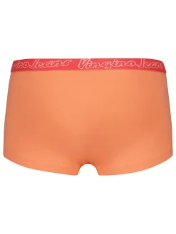 3-delige ondergoedset bruin/oranje