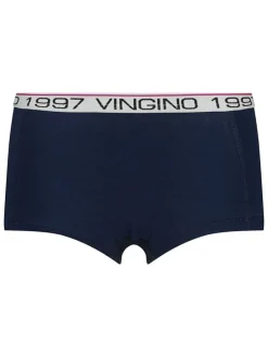 3-delige ondergoedset donkerblauw/wit