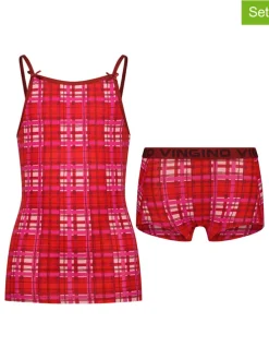 2-delige ondergoedset rood/roze