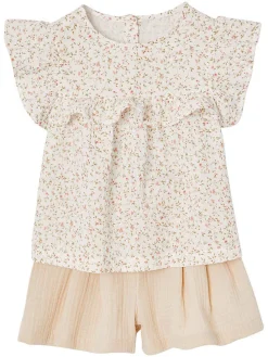 2-delige outfit beige