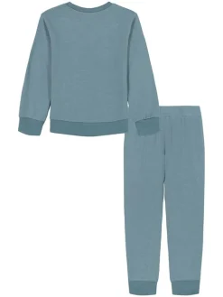 2-delige outfit blauwgrijs