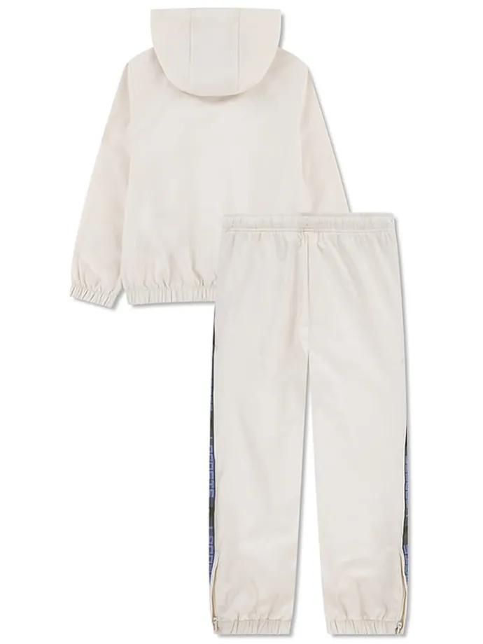 2-delige outfit crème