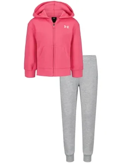 2-delige outfit roze/grijs