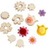 32-delige pompon-bloemen - vanaf 3 jaar