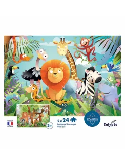 48-delige puzzel "Dieren" - vanaf 3 jaar