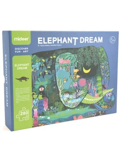 280-delige puzzel "Elephant Dream" - vanaf 5 jaar