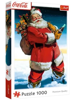 1.000-delige puzzel "Santa Claus met Coca Cola" - vanaf 12 jaar