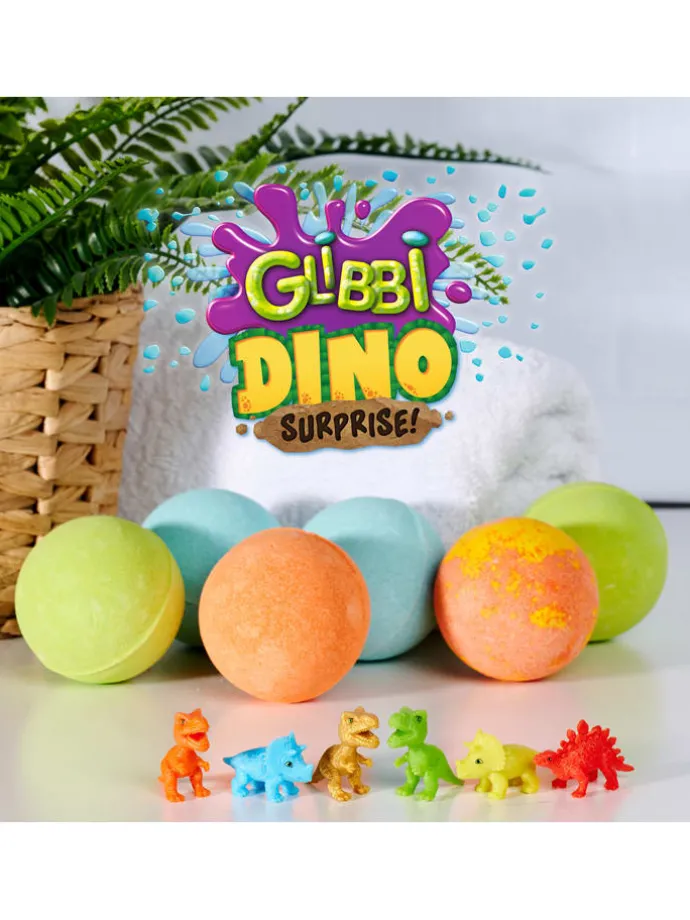 6-delige set: bruisballen "Dino" - vanaf 3 jaar (verrassingsproduct)