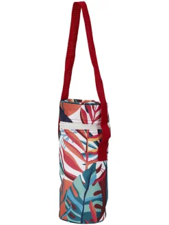 2-delige set: flessentassen rood/blauw - 1,5 l