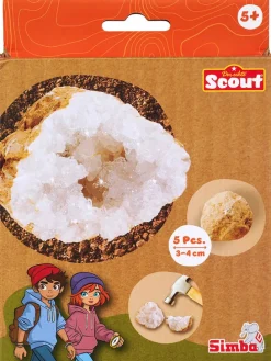 5-delige set: geodes - vanaf 5 jaar