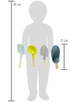 4-delige set: handscheppen - vanaf 3 jaar
