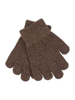3-delige set: handschoenen lichtbruin/blauw/groen