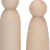 12-delige set: houten figuren XL - vanaf 3 jaar