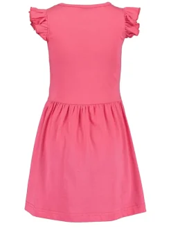 2-delige set: jurken donkerblauw/roze