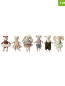 6-delige set: knuffeldieren 