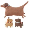 3-delige set: knuffeldieren "Hunsi Dog With Two Puppies Coco & Max"