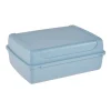 2-delige set: lunchboxen "Luca" lichtblauw - 1 l