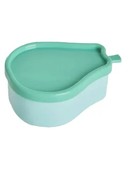 6-delige set: lunchboxen "Pear" turquoise - (L)13 x (B)13 cm