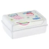 2-delige set: lunchboxen "Peppa Pig" wit/lichtroze - 1 l