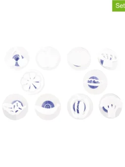 10-delige set: megastempel "Groenten en fruit"