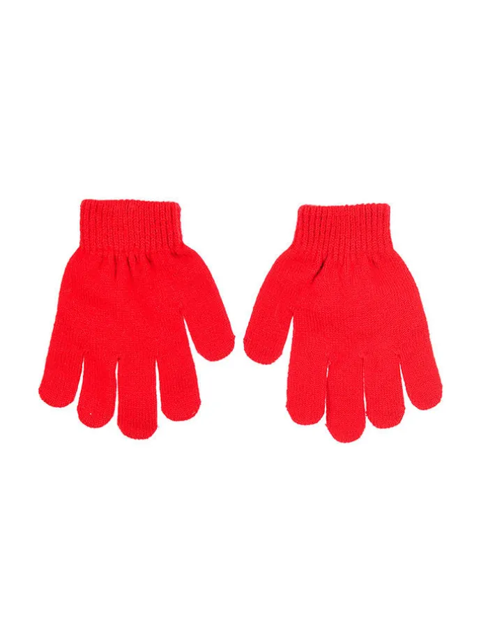 2-delige set: muts & handschoenen "Spiderman" rood