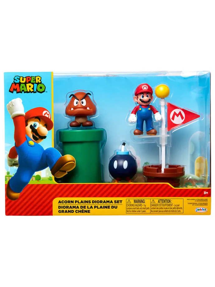 5-delige set "Nintendo Acorn Plains Diorama" - vanaf 3 jaar