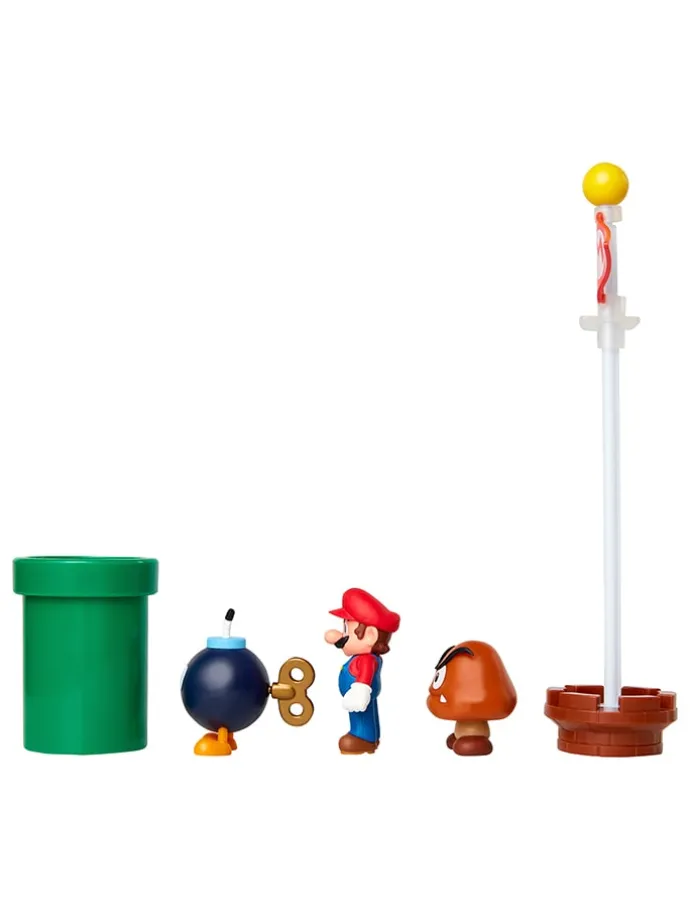 5-delige set "Nintendo Acorn Plains Diorama" - vanaf 3 jaar