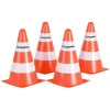 4-delige set: pionnen oranje/wit