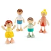 4-delige set: poppen - vanaf 3 jaar