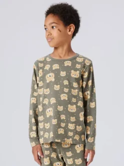 2-delige set: pyjama's meerkleurig