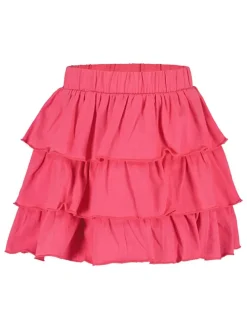 2-delige set: rokken donkerblauw/roze